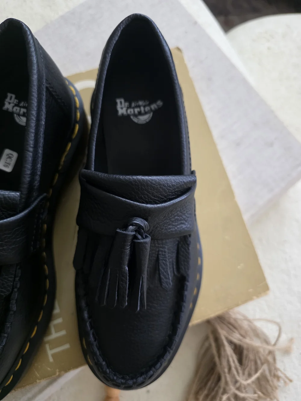 Dr. Martens Adrian Leather Tassel Loafers